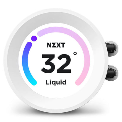 Vodno hlajenje NZXT Kraken Elite - 280mm RGB bela (RL-KR28E-W1)