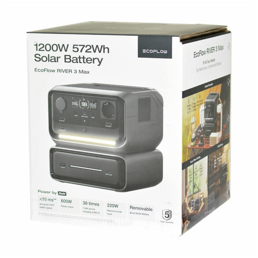 Polnilna postaja EcoFlow RIVER 3 Max 572Wh 600W RIVER 3 Max