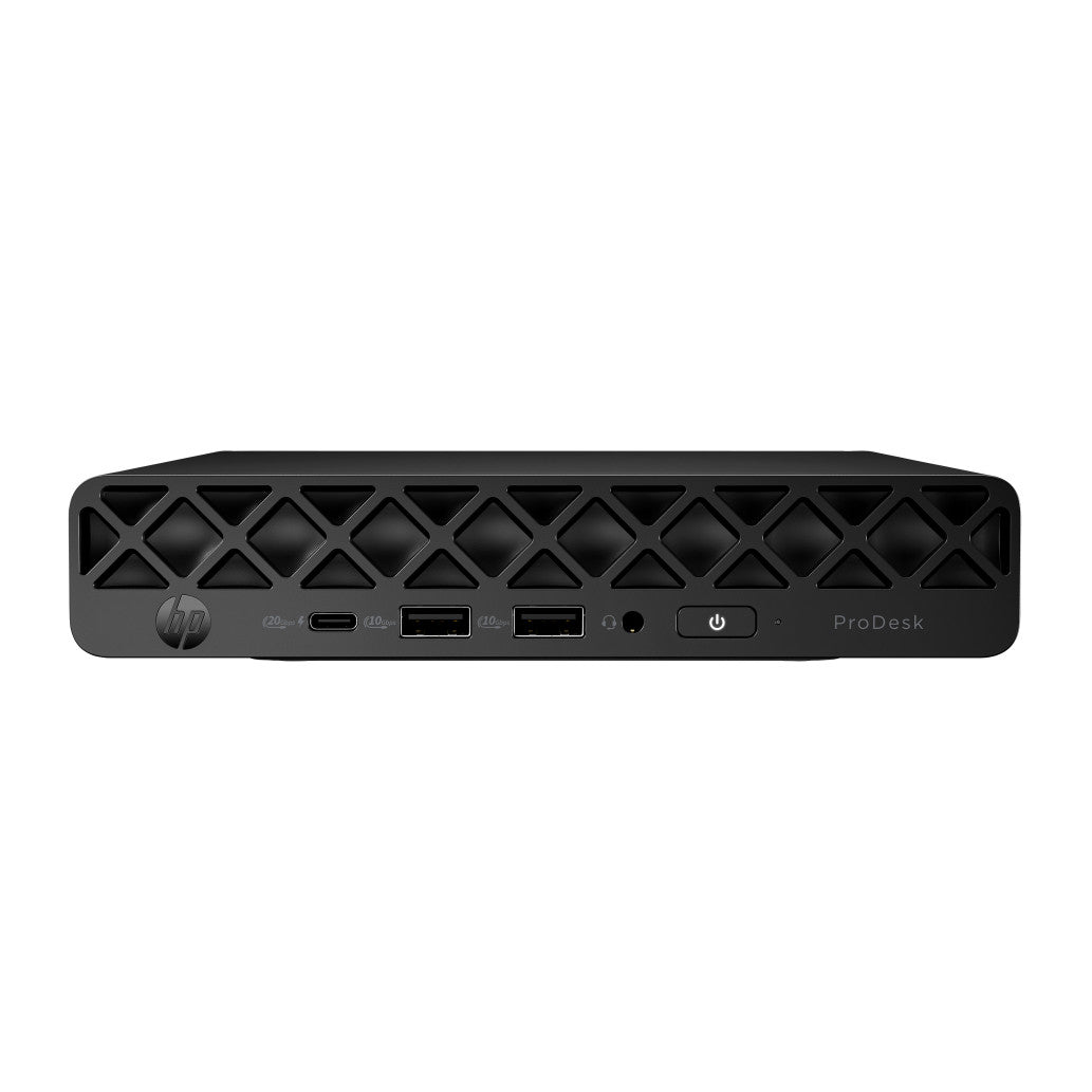 Računalnik HP Mini ProDesk 4 G1i AI PC Ultra 5-225T/Q870/16GB/512GB/Intel grafika HDMI 2xDP USB-C/BT WiFi RJ45/90W-89%/Win11Pro črna B6YW3ET