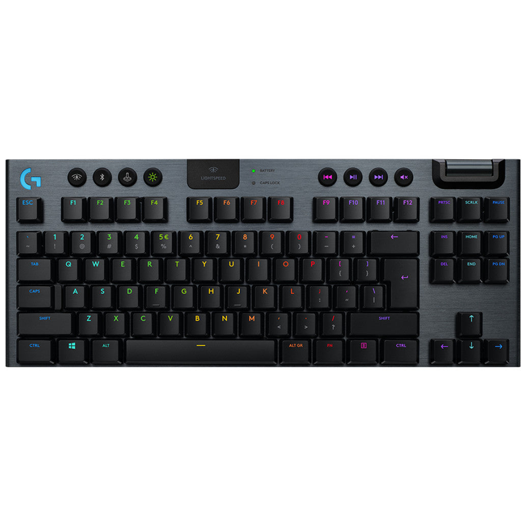 Gaming Tipkovnica Žična Logitech G915 X GL Tactile US international | SLO gravura črna TKL (920-012942)