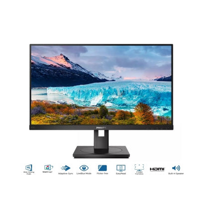 Monitor Philips 68,6 cm (27,0") 272S1AE 1920x1080 75Hz IPS 4ms VGA DVI HDMI DisplayPort Pivot Zvočniki  3H sRGB102% E-Line
