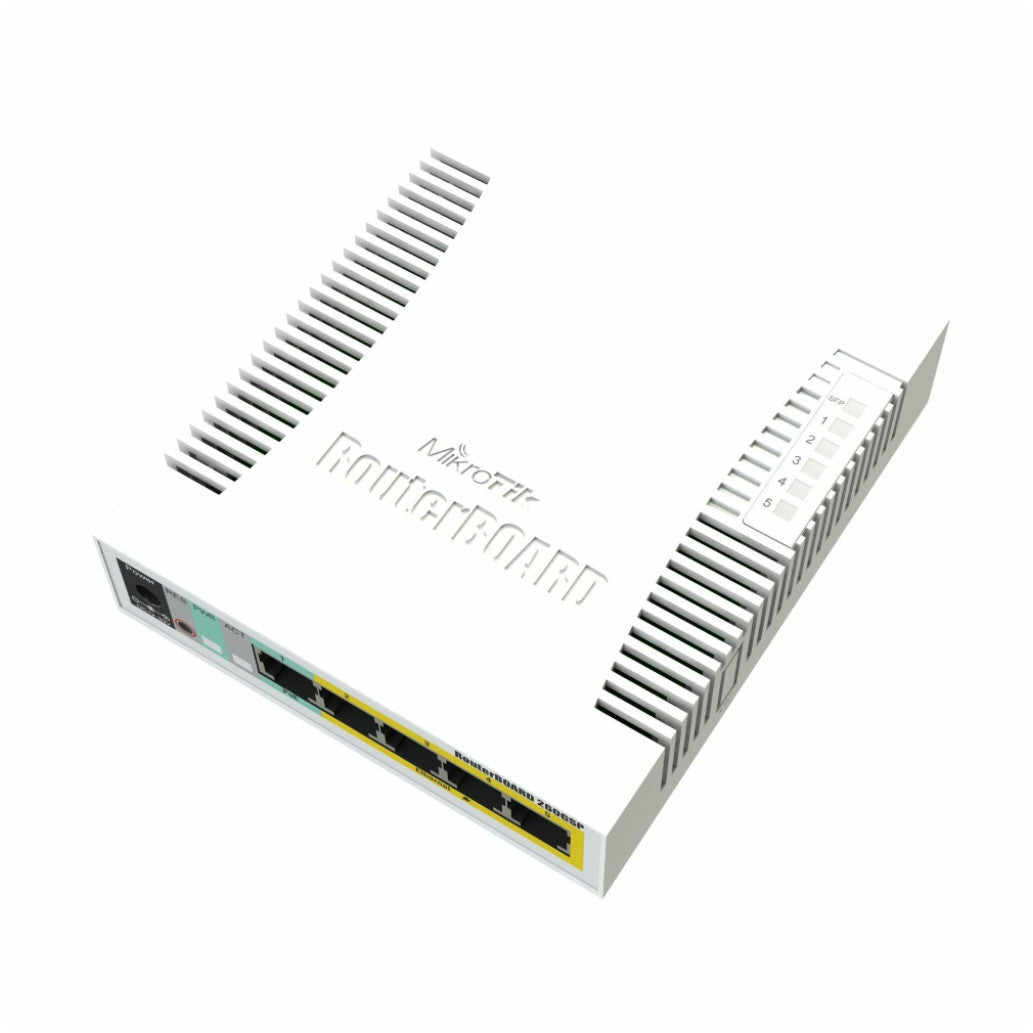 STIKALO 5-PORT Mikrotik RB260GSP CSS106-1G-4P-1S 100/1000 (CSS106-1G-4P-1S)