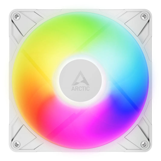 Ventilator Arctic P14 Pro PWM 140mm bela ARGB