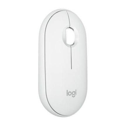 Miš brezžična Bluetooth Logitech M350S Pebble 2 4000DPI bela (910-007013)