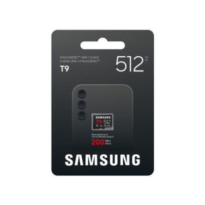 Spominska kartica SDXC 512GB Samsung T9 200MB/130MB/s U3 V30 UHS-I A2 (MB-MH512T/WW)