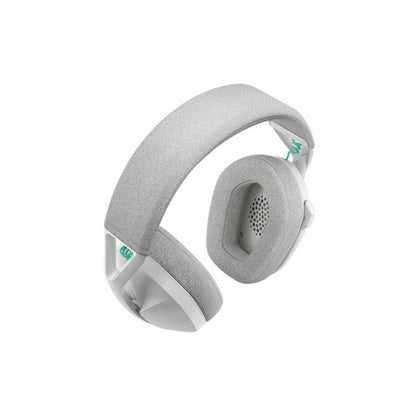 Slušalke brezžične Logitech naglavne z mikrofonom BT/ USB Lightspeed G321 bele USB-C polnjenje Gaming (981-001569)