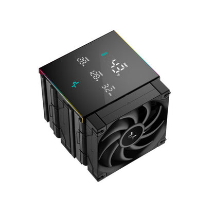 Zračni hladilnik DeepCool AK620 Digital PRO - 25 dB 163mm RGB črna (R-AK620-BKAPMN-G)