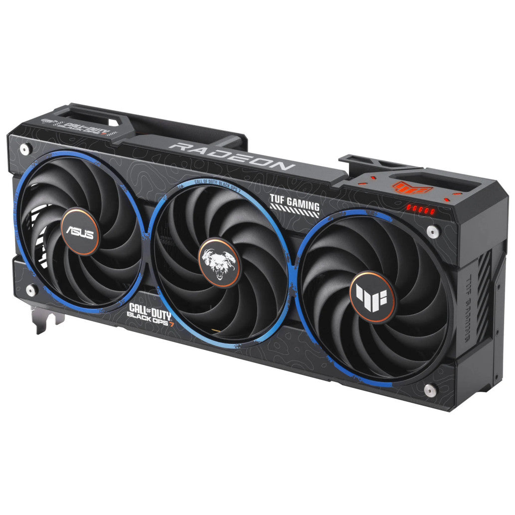 Grafična kartica AMD RX9070 XT Asus TUF COD BO7 Special Edition - 16GB GDDR6  | 1xHDMI 2.1 3xDisplayport 2.1 (90YV0L76-M0NM00)