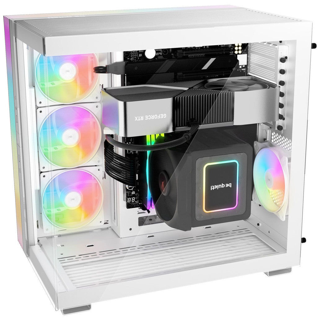 Ohišje Bequiet Light Base 600 LX MidiATX - bela RGB