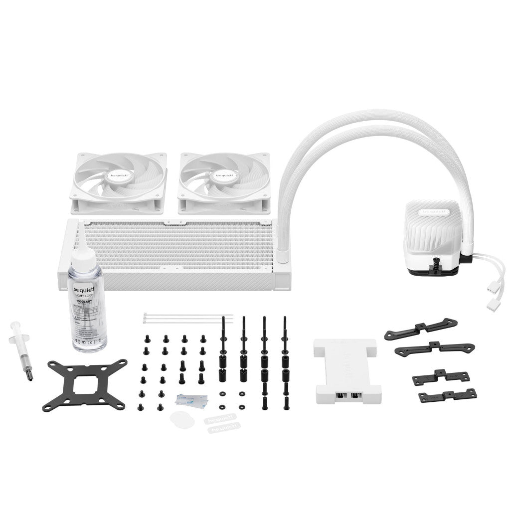 Vodno hlajenje be quiet! Light Loop AIO - 240mm ARGB bela (BW021)