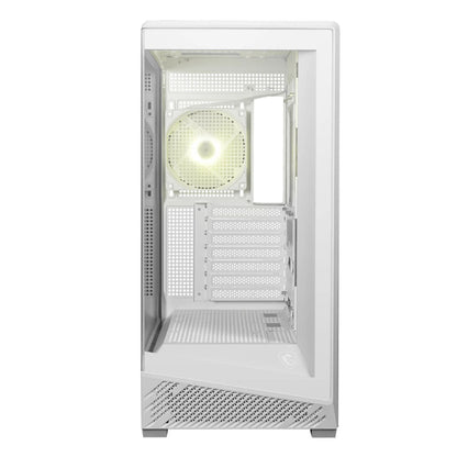 Ohišje MSI MAG Pano 130R PZ microATX - bela RGB