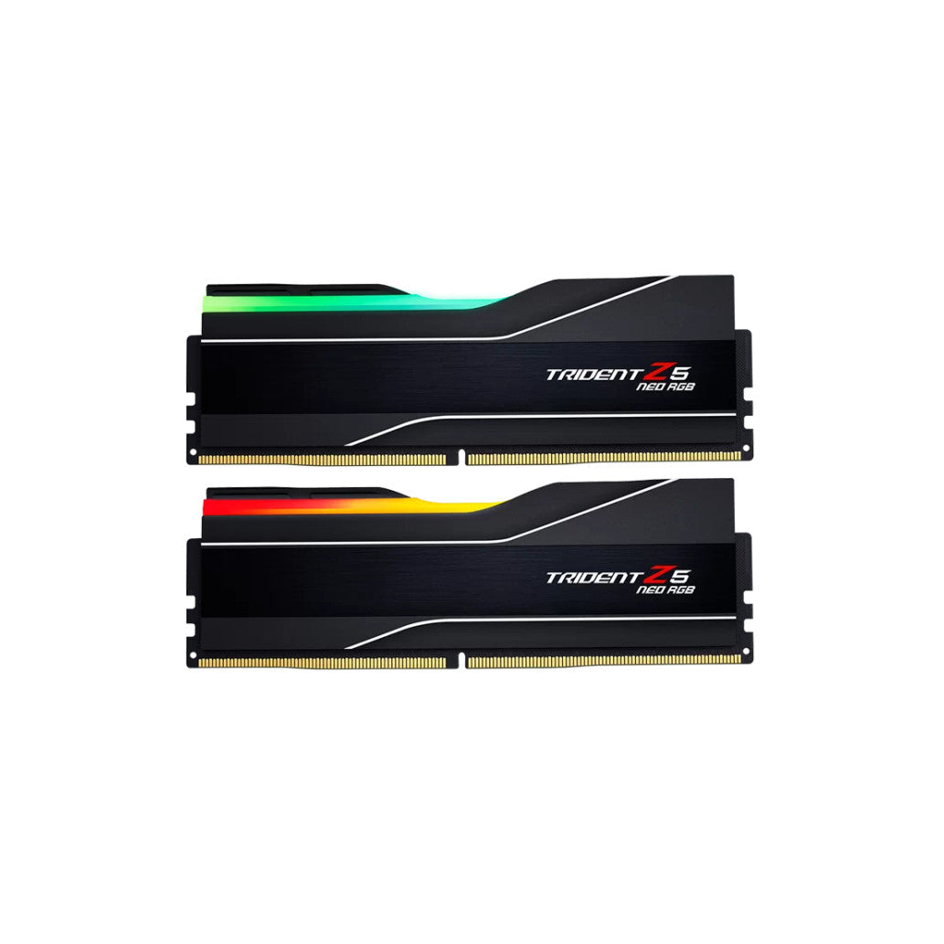 DDR5 48GB 6000MHz CL40 KIT (2x24GB) G.Skill RGB Trident Z5 Neo XMP3.0 1,35V črna (F5-6000J4048F24GX2-TZ5NR)
