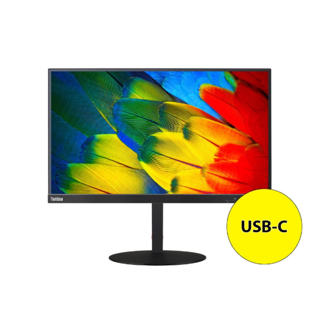 Monitor Lenovo 60,5 cm (23,8") T24m-10 1920x1080 IPS 4ms HDMI DisplayPort USB-C 4xUSB3.0 Pivot  sRGB99%