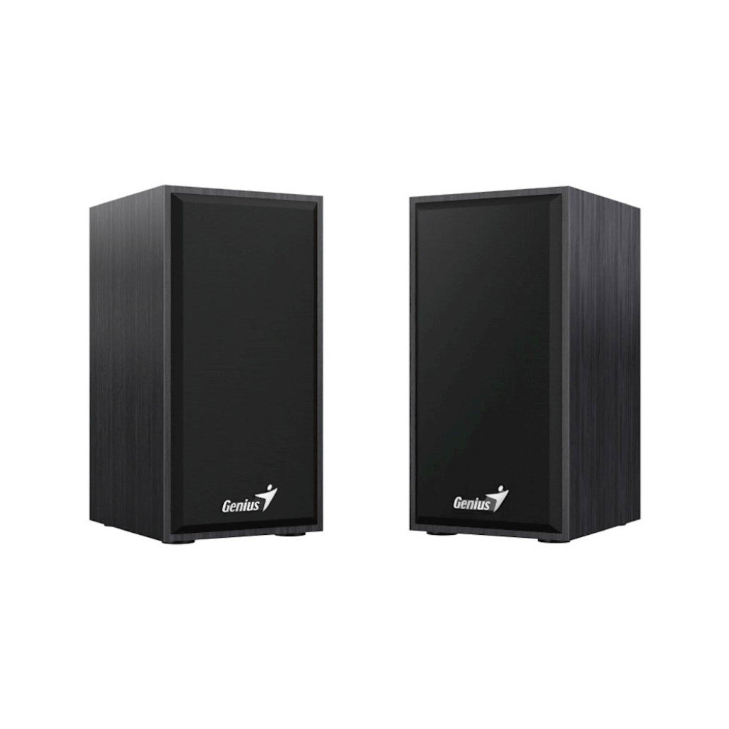 Zvočniki Genius 2.0  SP-HF180 Leseni  6W RMS, USB NAPAJANJE - črni