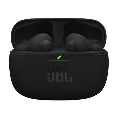 Slušalke brezžične JBL ušesne z mikrofonom BT VIBE BEAM 2 črne