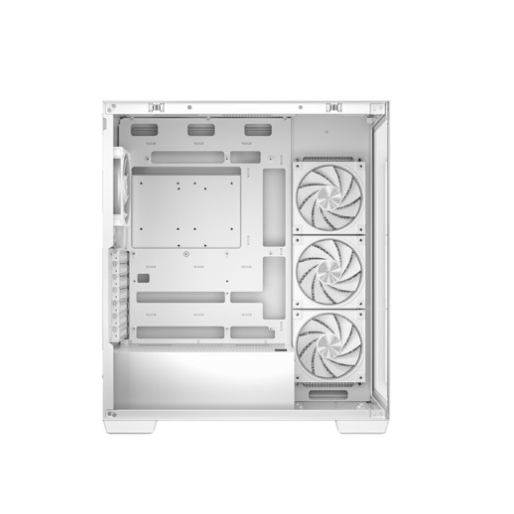 Ohišje Deepcool CG580 4F WH V2 MidiATX - bel RGB