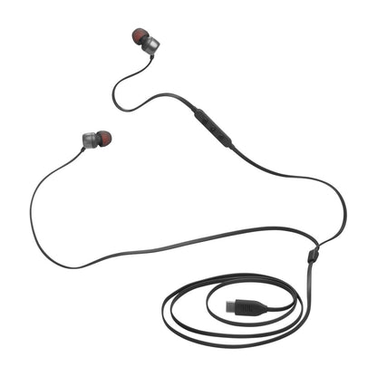 Slušalke žične JBL ušesne USB-C Tune 310C črne (JBLT310CBLK)