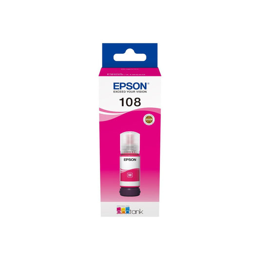 ČRNILO EPSON 108 MAGENTA za EcoTank L8050
