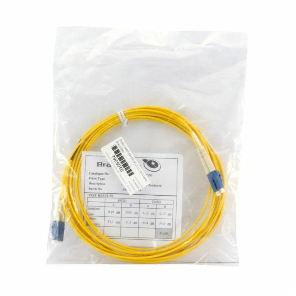 Optični patch SM PK-9 LC-LC 5m Duplex Leviton (VPC-S2D1LCLC0050)