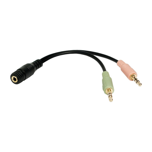 Adapter Audio 3,5mm Ž => 2 x 3,5mm M LogiLink 0,15m (CA0020)