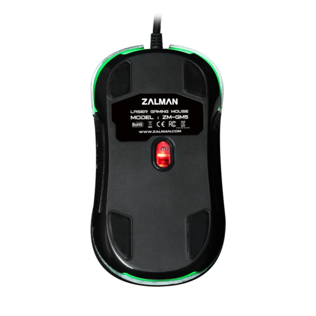 Gaming miška Žična Zalman ZM-GM5 , črna (ZM-GM5)