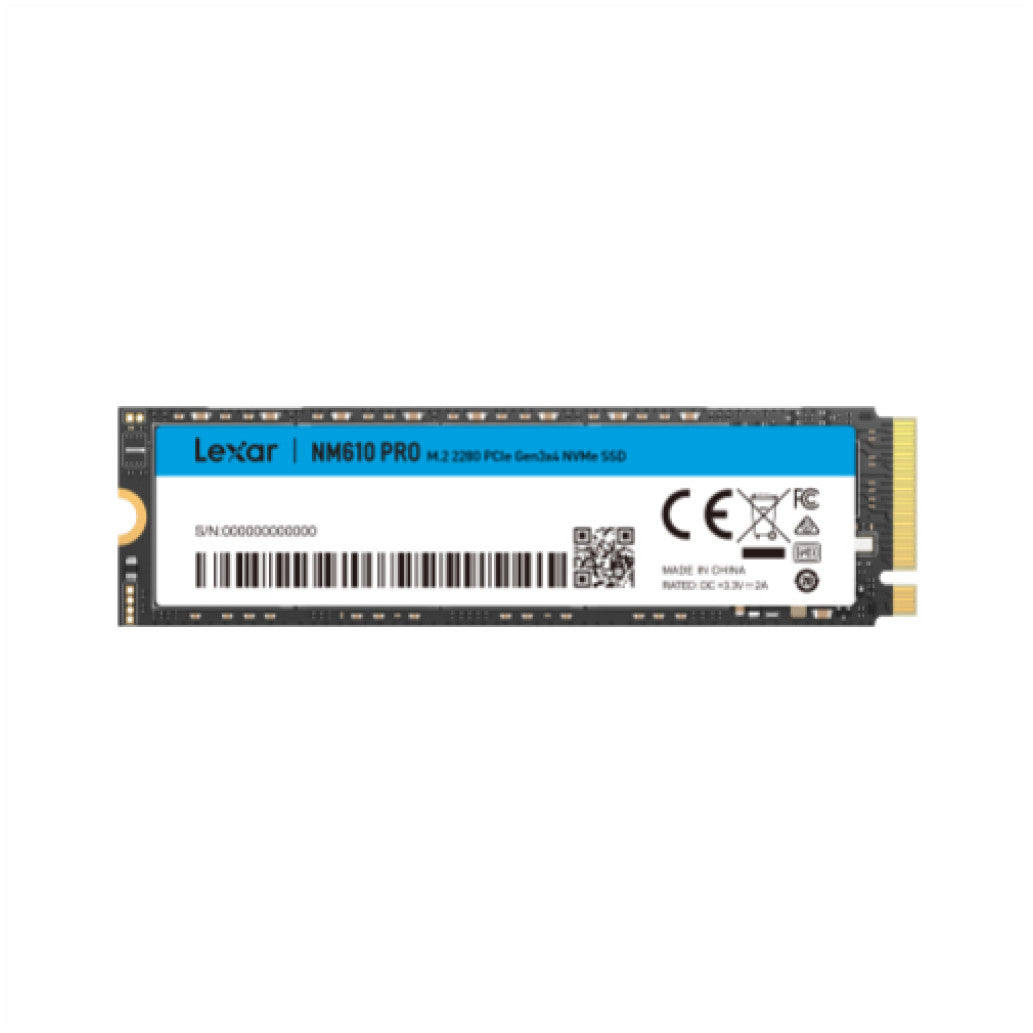 Disk SSD M.2 NVMe PCIe 3.0 500GB Lexar 3D TLC 2280 3000/1700MB/s (LNM610P500G-RNNNG)