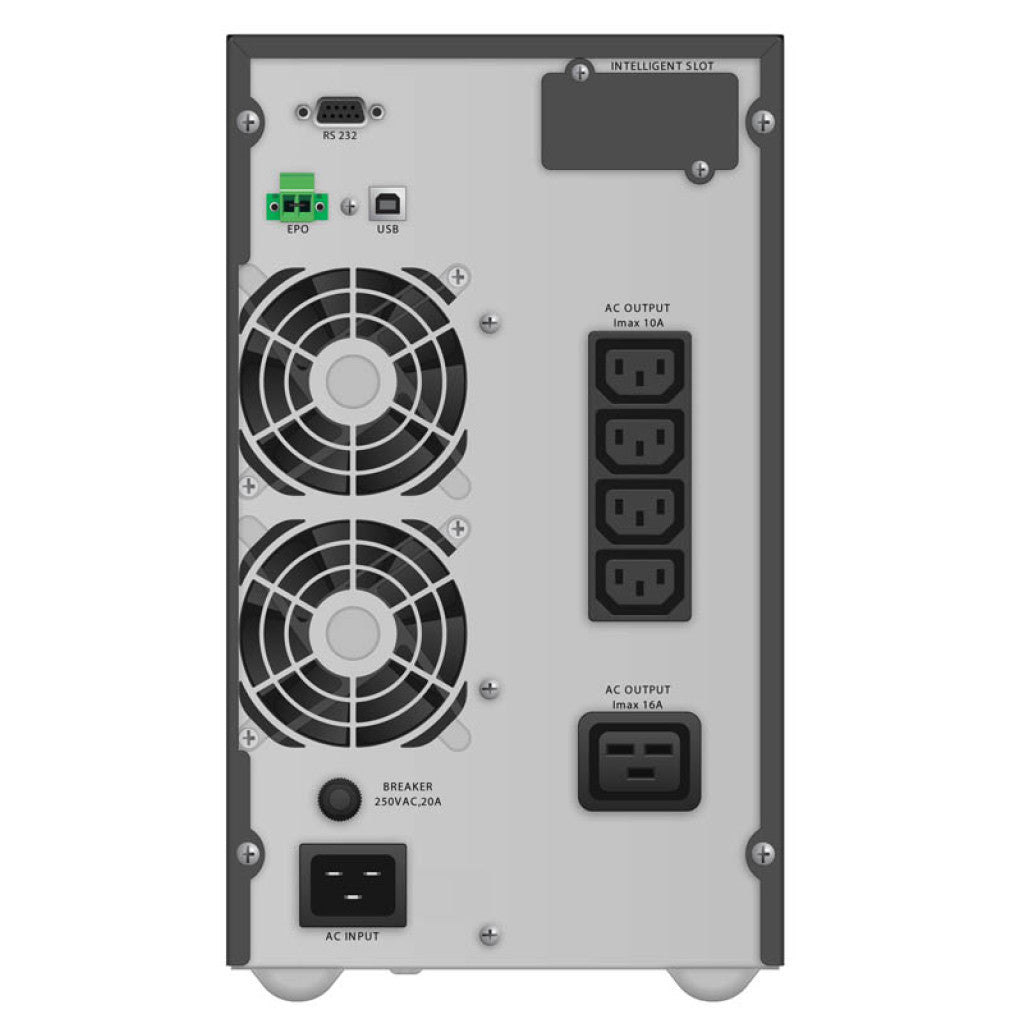 UPS PowerWalker VFI 3000 TG Line-Interactive 3000VA/2700W 9,0Ah 4x220V tower ()