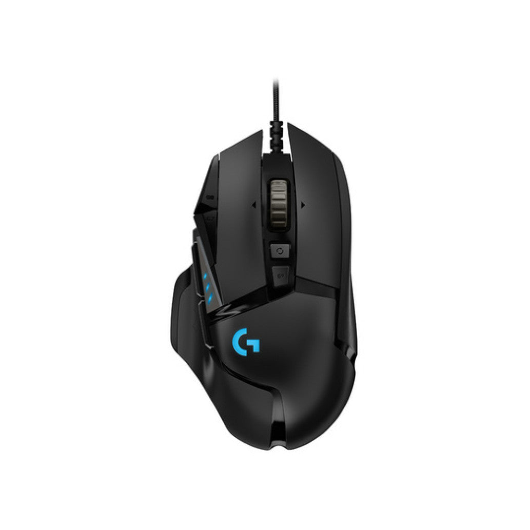 Gaming miška Žična Logitech G502 Hero, črna (910-005471)