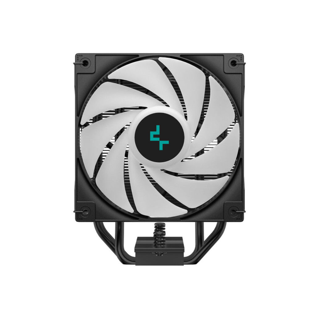 Zračni hladilnik DeepCool AG400 Digital - 120mm 31,6 dB 153mm ARGB črna (R-AG400-BKADMN-G-1)