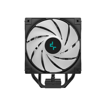 Zračni hladilnik DeepCool AG400 Digital - 120mm 31,6 dB 153mm ARGB črna (R-AG400-BKADMN-G-1)