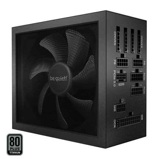 Napajalnik - 850W be quiet! BN334 Dark Power 13 80Plus Titanium 93,5% ATX 3.0 (Gen5) Modular 135mm črna (BN334)