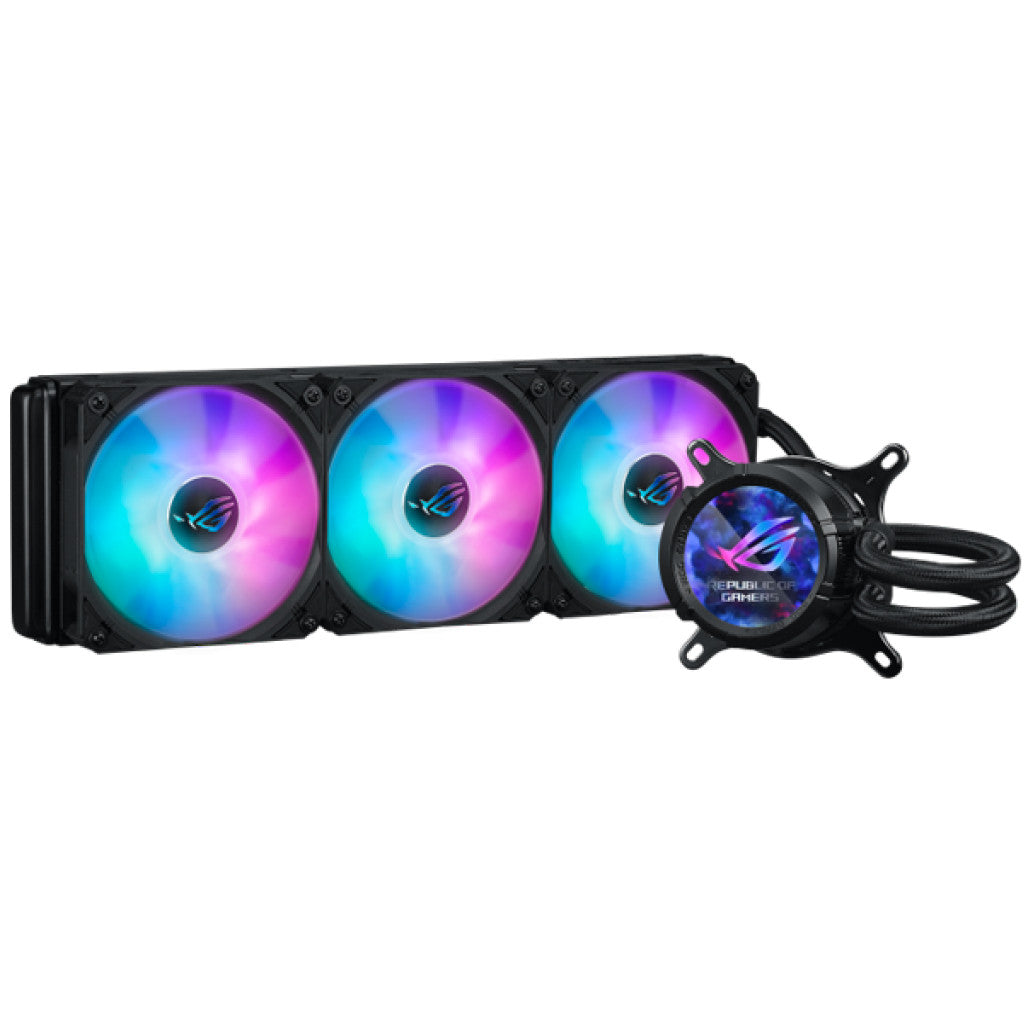 Vodno hlajenje Asus ROG Strix LC III - 360mm ARGB LCD črna (90RC00W1-M0UAY0)
