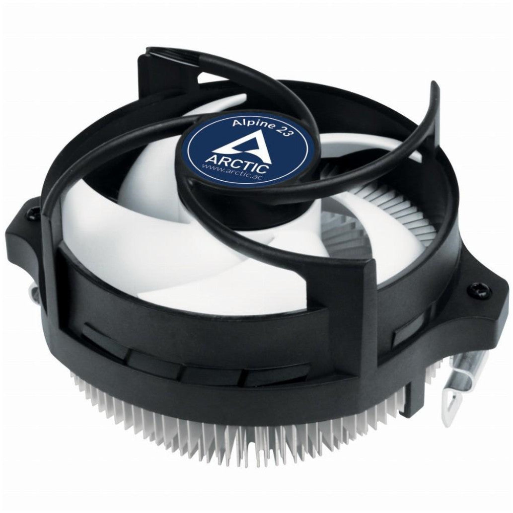 Zračni hladilnik Arctic Alpine 23 (AM4/AM5) - 65mm črno-bela (ACALP00035A)