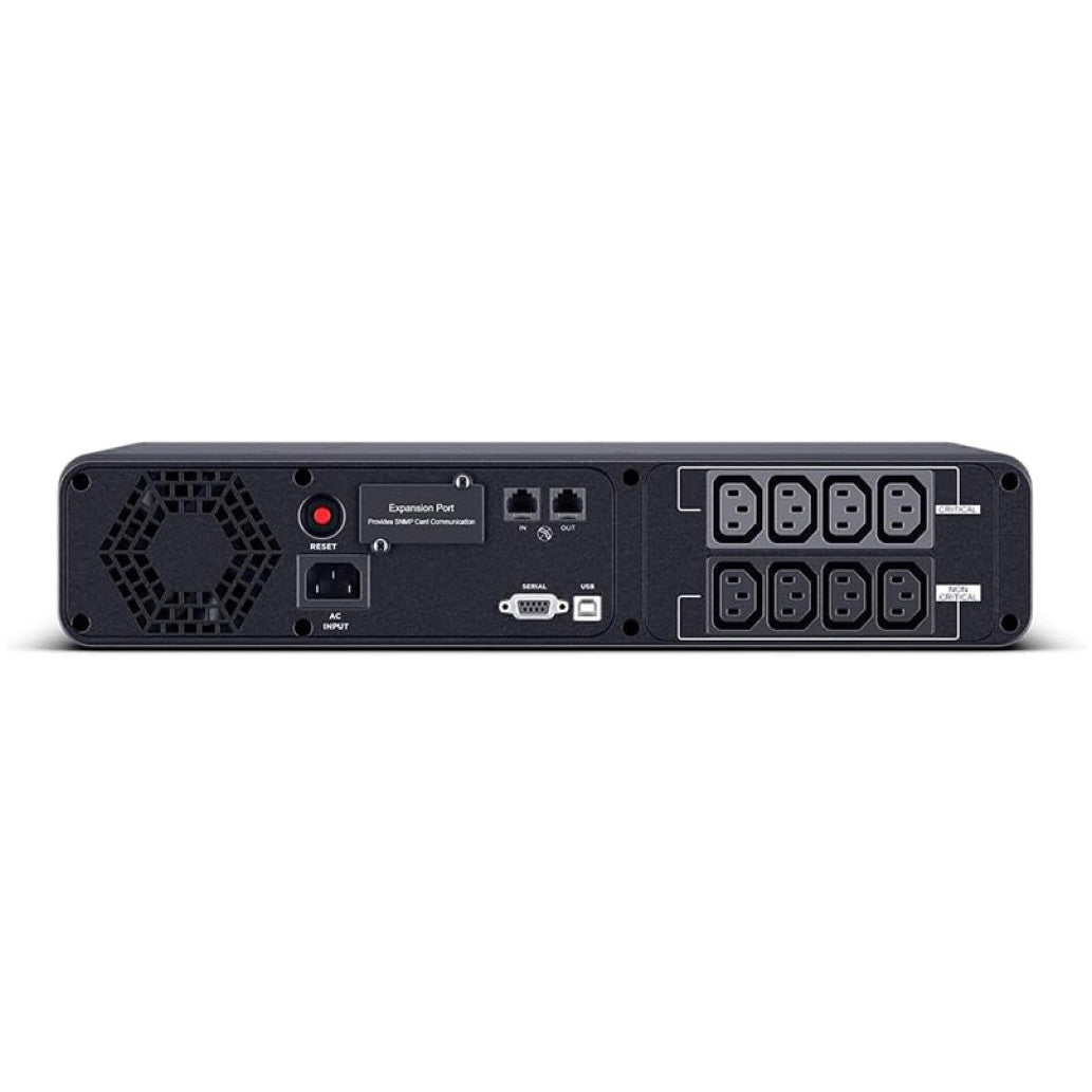 UPS CyberPower Line-Interactive 2000VA/1200W 230V 9,0Ah 8x220V rackmount (CP2000EIPFCRM2U)