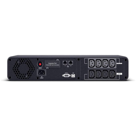 UPS CyberPower Line-Interactive 2000VA/1200W 230V 9,0Ah 8x220V rackmount (CP2000EIPFCRM2U)