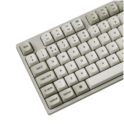 Mehanska Tipkovnica Žična Keychron C2 Pro 8K QMK UK | siva RGB (Brown switch) (C2PX-M3-UK)