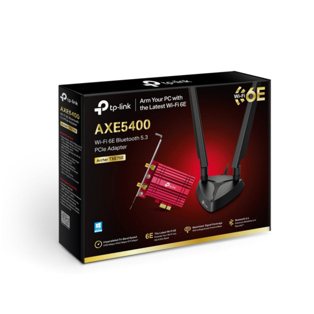 Mrežna kartica PCIe Wifi 6E 10/100/1000/2,5Gbp/s TP-Link Archer (ARCHER TXE75E)