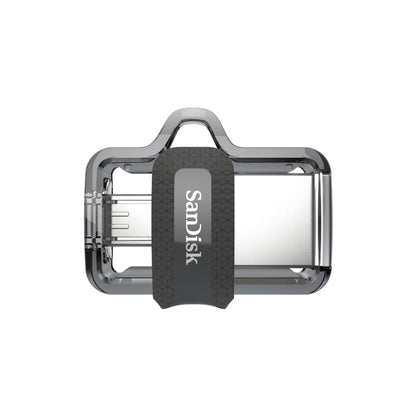 Spominski ključek 32GB USB-micro/A Sandisk Ultra Dual 150MB/s plastičen drsni micro črn OnTheGo združljiv (SDDD3-032G-G46)