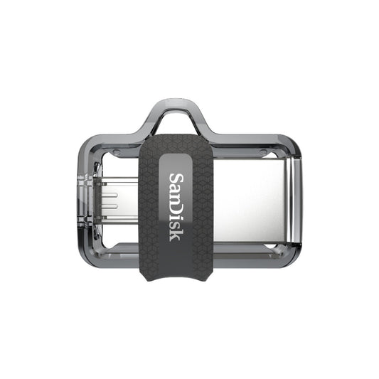 Spominski ključek 32GB USB-micro/A Sandisk Ultra Dual 150MB/s plastičen drsni micro črn OnTheGo združljiv (SDDD3-032G-G46)