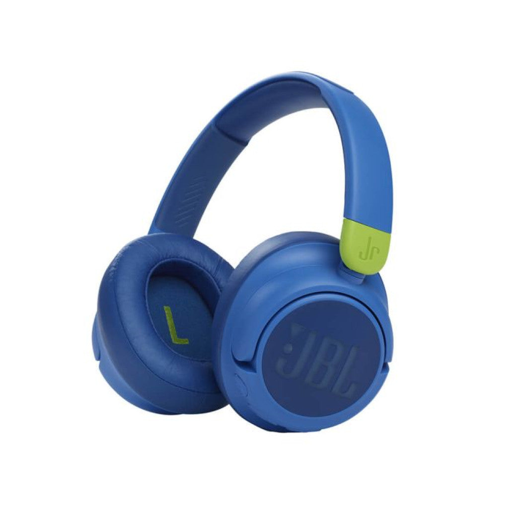 Slušalke brezžične JBL naglavne BT/1x3,5mm JR460NC modre Bluetooth otroške (JBLJR460NCBLU)