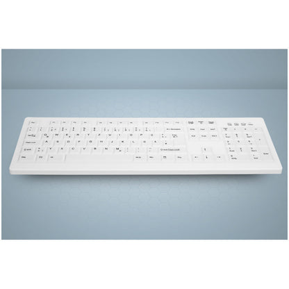 Tipkovnica brezžična Cherry AK-C8100 DE | bela (AK-C8100F-FUS-W/GE)