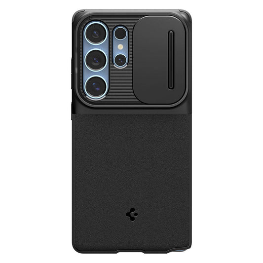 Ovitek za mobilni telefon Samsung Galaxy S25 Ultra Oprtik Armor Spigen črn (ACS08969)