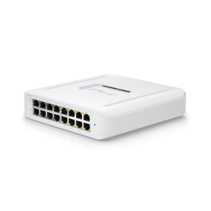STIKALO 16-PORT Ubiquiti Lite 16  10/100/1000 PoE (USW-LITE-16-POE)