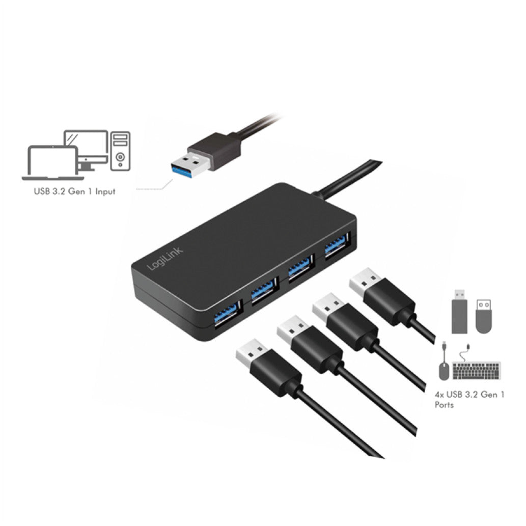 HUB USB 3.2 4portni LogiLink (UA0396)