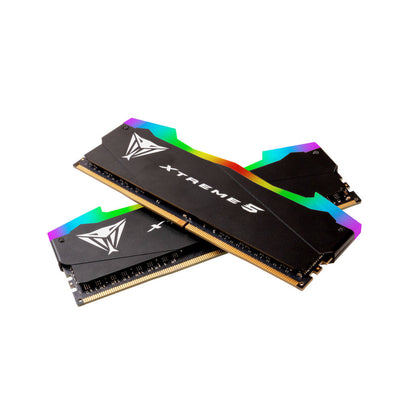 DDR5 32GB 8000MHz CL38 KIT (2x16GB) Patriot RGB Gaming XTREME 5 XMP3.0 1,45V črna (PVXR532G80C38K)