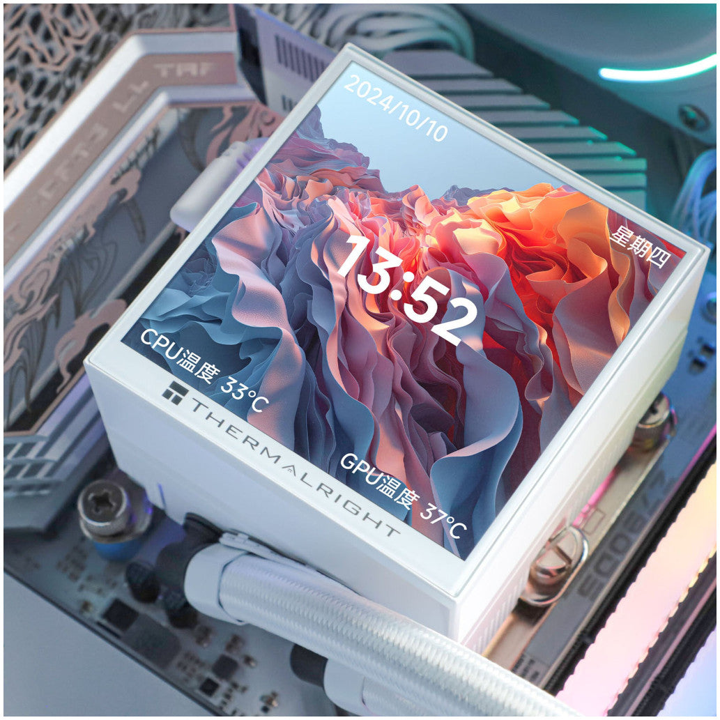 Vodno hlajenje Thermalright Hyper Vision UB - 360mm ARGB bela (WASE-932)