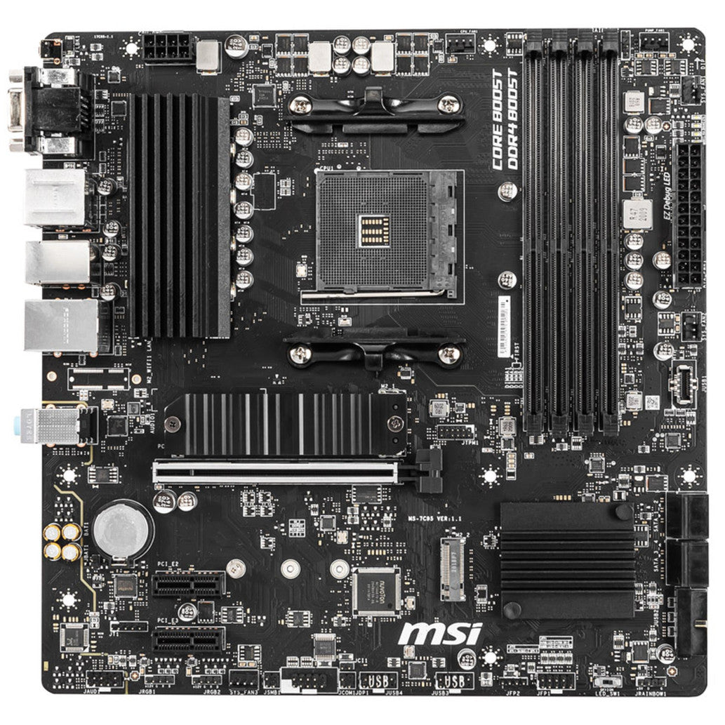 Osnovna plošča AM4 MSI B550M PRO-VDH microATX 1xVGA 1xHDMI 1xDisplayPort