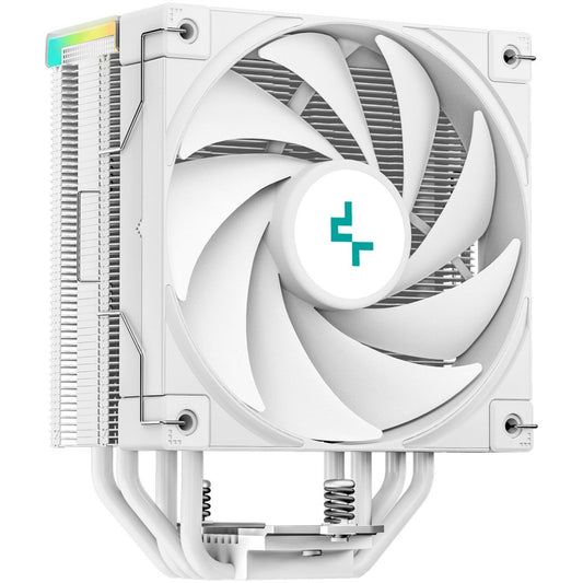 Zračni hladilnik DeepCool AK400 Digital - 28 dB 156mm RGB bela (R-AK400-WHADMN-G)
