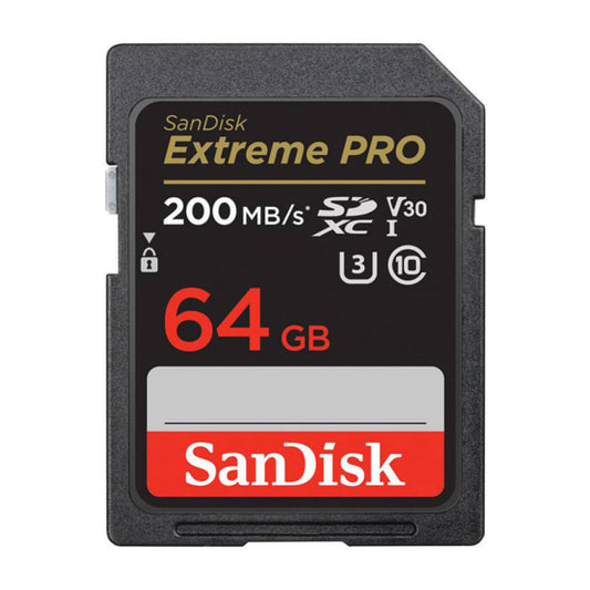 Spominska kartica SDXC 64GB Sandisk Extreme Pro Extreme 200MB/s/200MB/s U3 V30 UHS-I (SDSDXXU-064G-GN4IN)