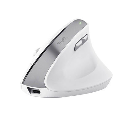 Miš brezžična ergonomska Trust Bayo II 2400DPI 6 gumbov bela (25398)